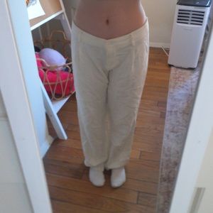 white brandy melville work pants